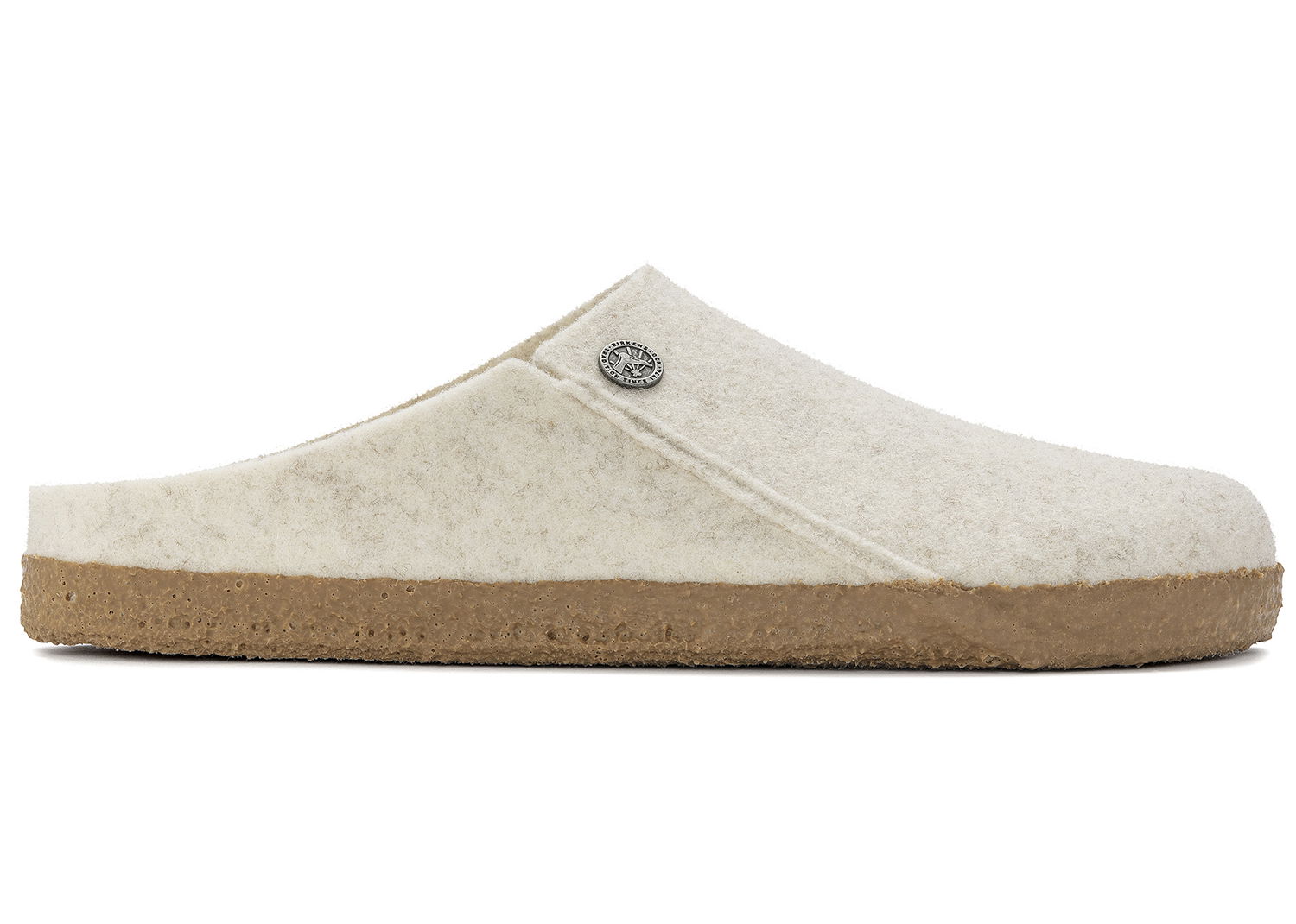 Superge in čevlji Birkenstock Zermatt Shearling Clog Wool Felt Ecru Bela | 1023194/1023195, 0