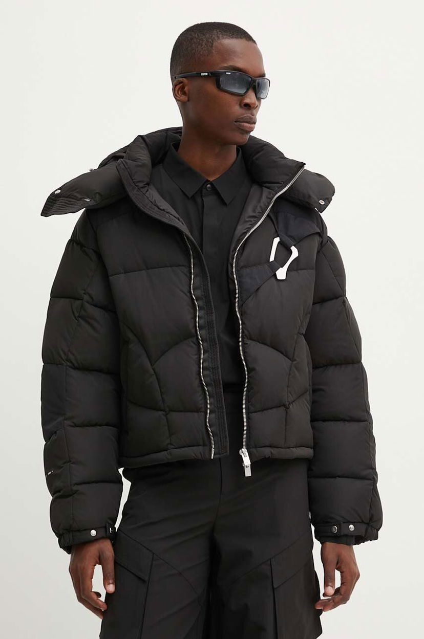 Puhovka HELIOT EMIL Oversize Puffer Jacket Črna | HE.M.02.093