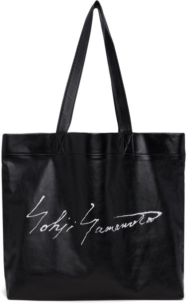 Tote bag Yohji Yamamoto Yohji Yamamoto Signature L Tote Črna | DM-I05-791, 0