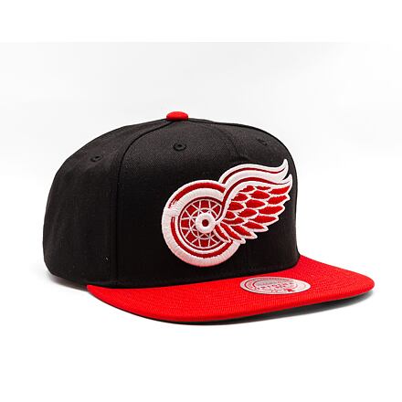 Kapa Mitchell & Ness Detroit Red Wings Two Tone Snapback Hat Rdeča | HHSS5367-DRWYYPPPBKRD
