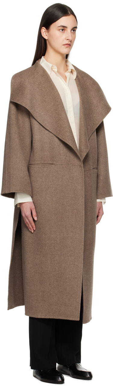 Plašči TOTEME TOTEME Signature Wool Cashmere Coat Rjava | 251-WRO885-FB0360, 1