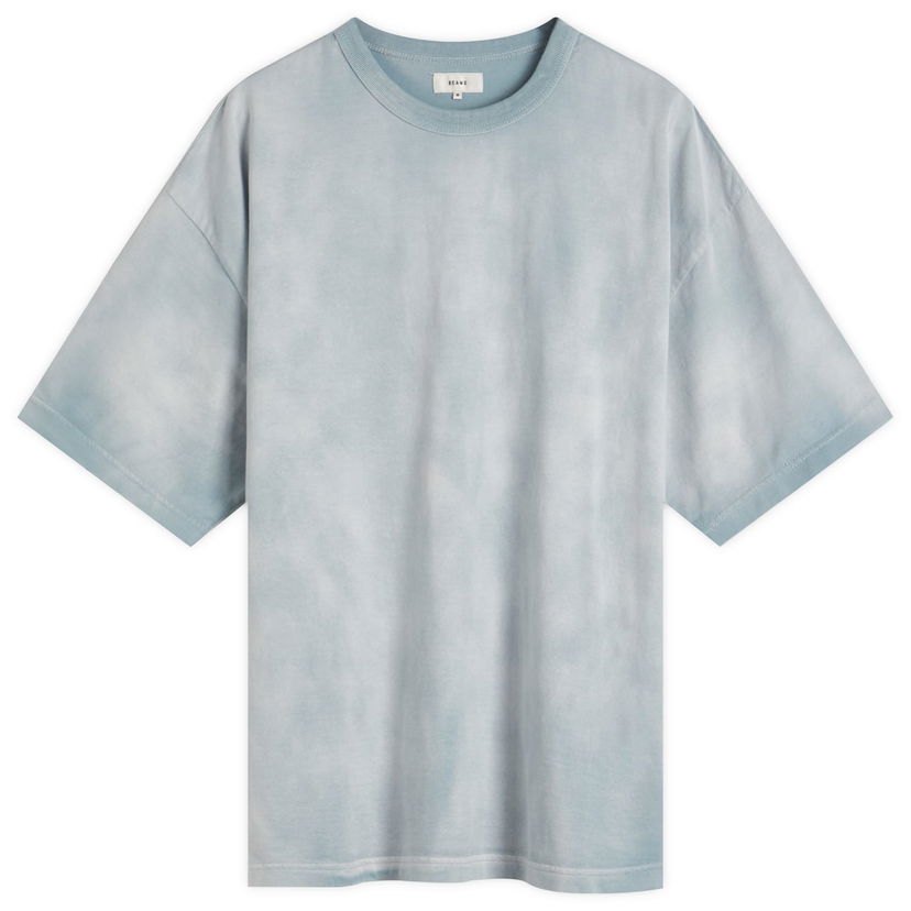 Majica BEAMS Loose Faded T-Shirt, Size Large Modra | 1104-1338-146-15