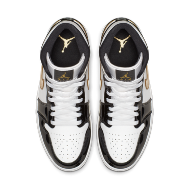 Superge in čevlji Jordan Air Jordan 1 Mid Patent "Black Gold" Večbarvna | 852542-007, 4