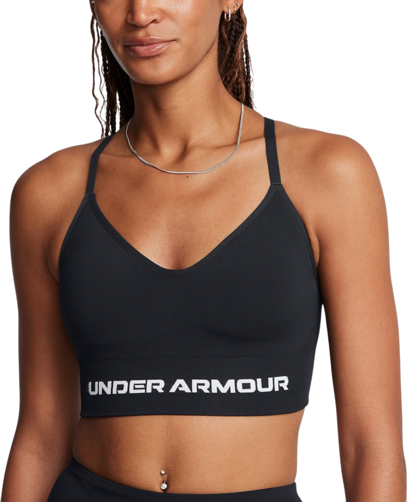 Modrček Under Armour Vanish Seamless Low Sports Bra Črna | 1384417-001