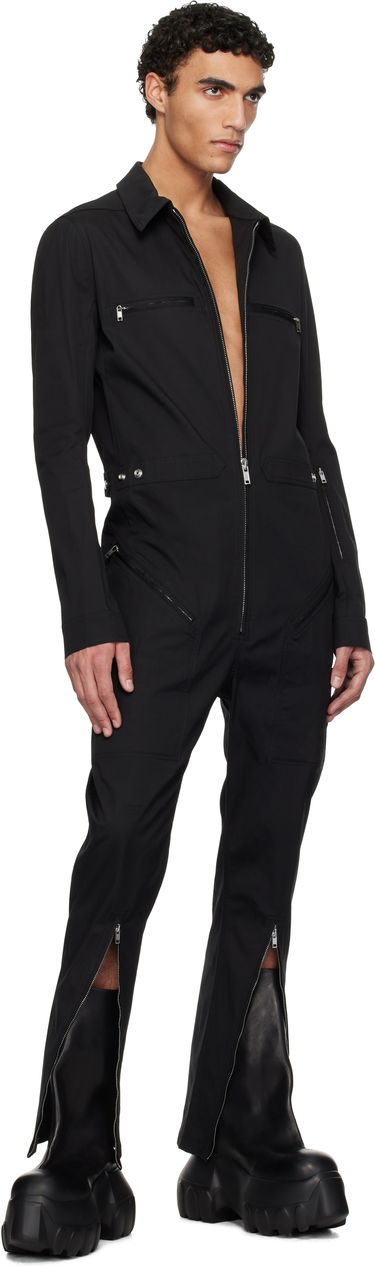 Kombinezon Rick Owens Rick Owens Hollywood Headon Jumpsuit Črna | RU01E5559 TE, 3