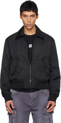 Big Stamp Bomber Jacket