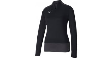 Majica Puma teamGOAL 23 1/4 Zip Črna | 656937-003, 1