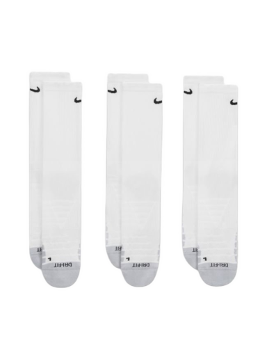 Nogavice Nike Everyday Max Cushioned Training Crew Socks (3 Pairs) Bela | SX5547-100