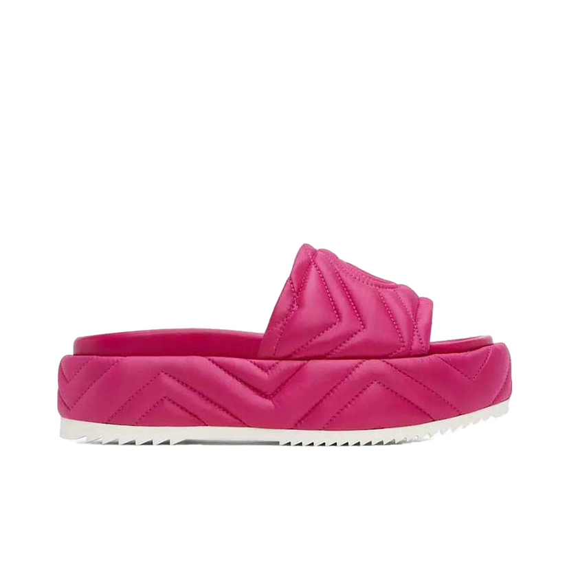 Superge in čevlji Gucci Quilted Angelina Platform Roza | 723382 FQL00 6910