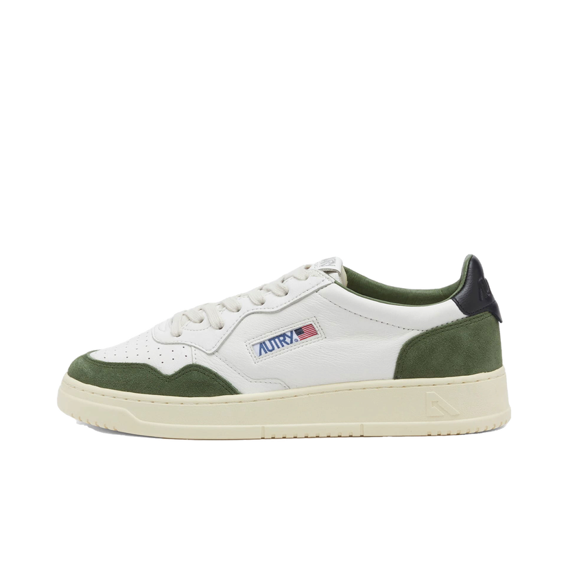 Superge in čevlji Autry Medalist Suede Leather Mix Bela | AULMGS22