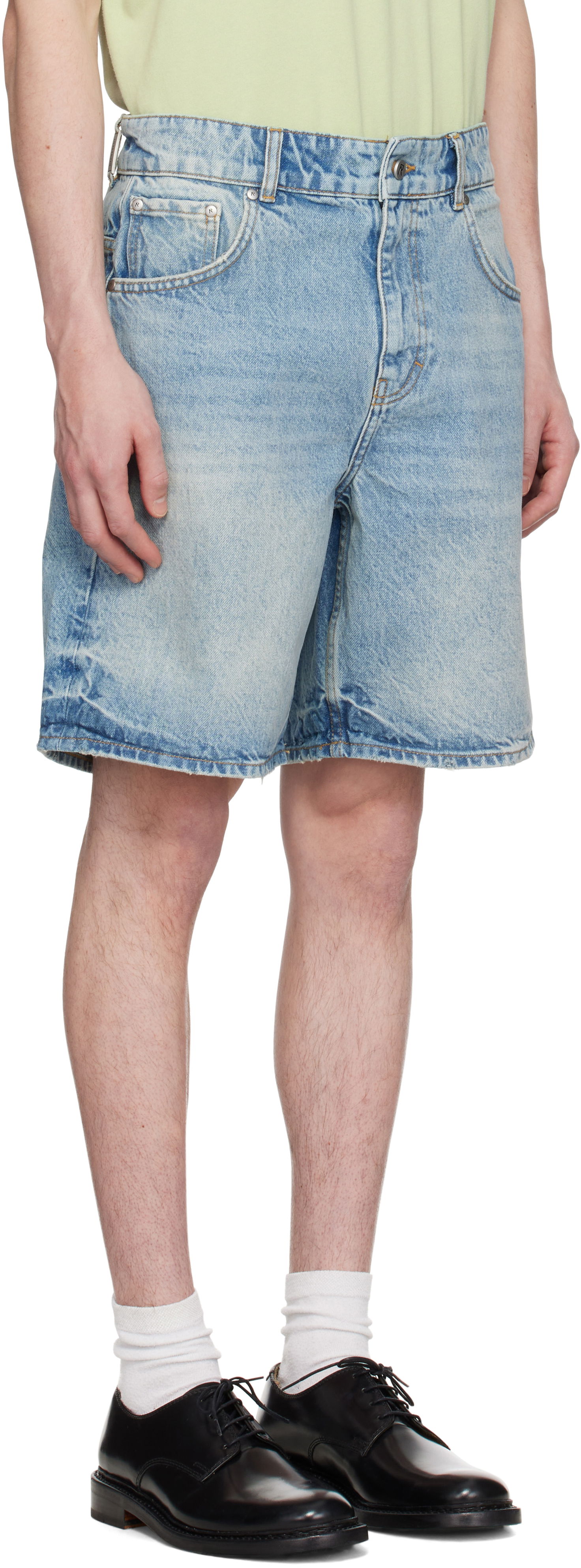 Kratke hlače Represent Clo Represent R10T Tailored Denim Shorts Modra | MLM61038, 1
