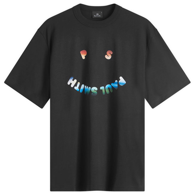 Majica Paul Smith PS Happy T-Shirt, Size Medium Črna | M2R-965XE-N22116-79