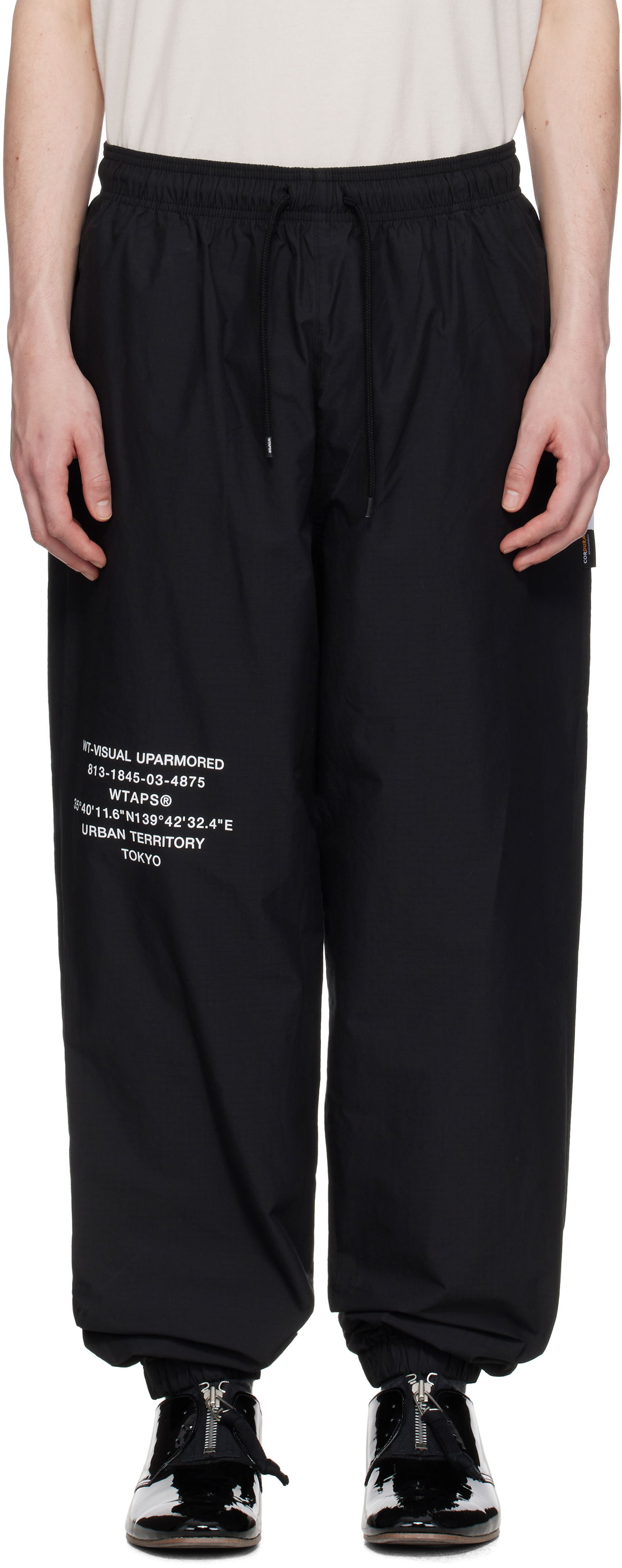 Hlače WTAPS WTAPS SPST2002 Lounge Pants Črna | 251CWDT-PTM04, 0