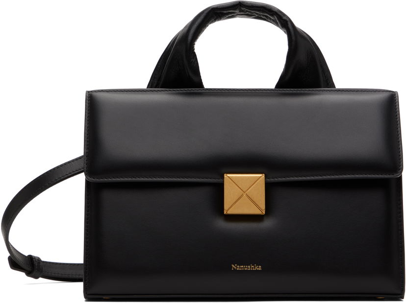 Torbica Nanushka Nanushka Sandi Lock Bag Črna | NW25CRBG01299