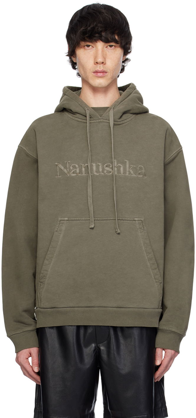 Pulover Nanushka Ever Hoodie Zelena | NU23PFSW00695
