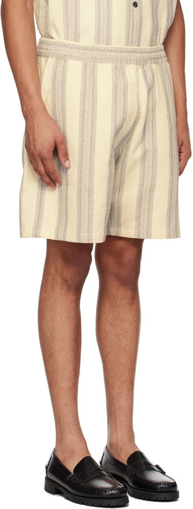 Kratke hlače Carhartt WIP Striped Relaxed Fit Shorts Črna | I033692, 4