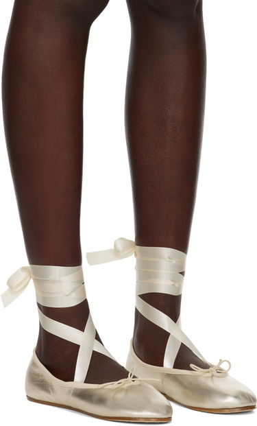 Oblačila Repetto Repetto Sophia Ballerina Flats Kovinski | V4109AGM, 3