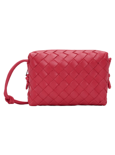 Torbice za okoli pasu Bottega Veneta Mini Loop Camera Bag Roza | 680254 V1G11