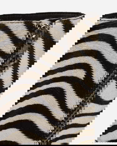 Modni dodatki Dries Van Noten Ponyhair Zebra Print Boots Večbarvna | 252-021707-302 900, 6