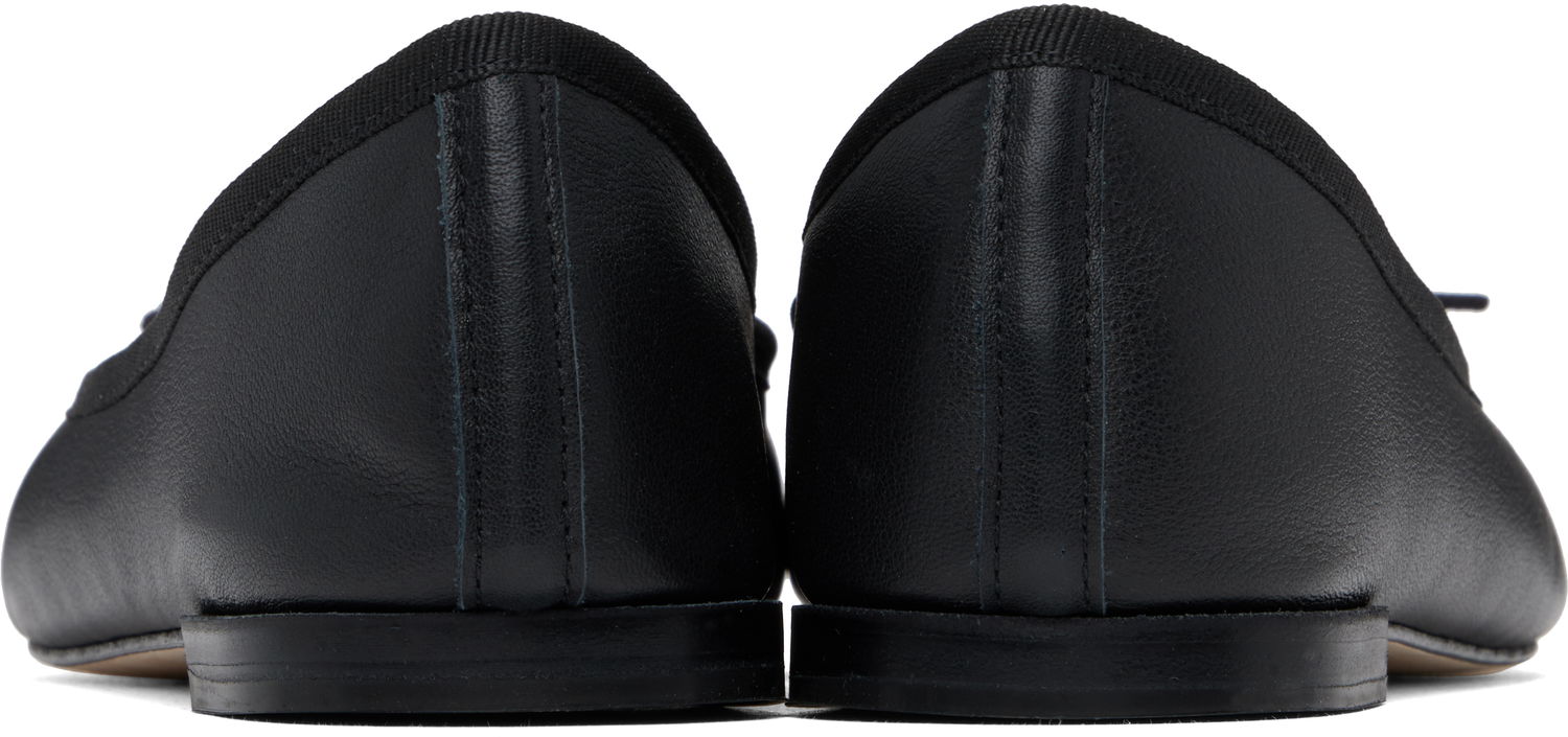 Oblačila Repetto Repetto Flora Bi-Material Ballerina Flats Črna | V639VVEN, 1