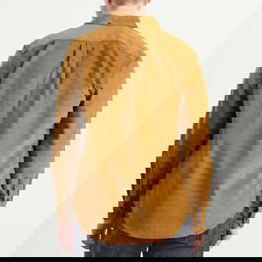 Srajce Portuguese Flannel Lobo Button Down Corduroy Shirt, Size Small Rjava | AW25051-PIR, 3