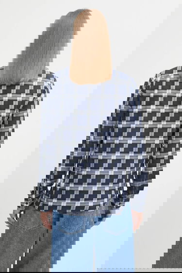 Srajce Fred Perry Fred Perry Checked Regular Fit Shirt Mornarica | M1742, 2