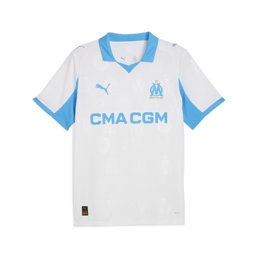 Dres Puma Olympique de Marseille Home Jersey 25/26 Bela | 779801_01