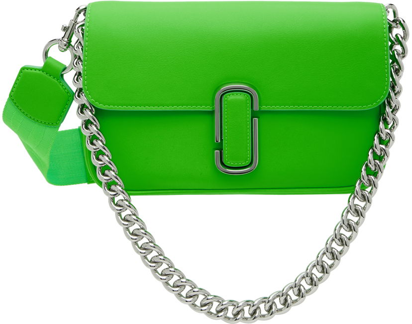 Torba za čez ramo Marc Jacobs Marc Jacobs 'The J Marc' Shoulder Bag Zelena | H956L01PF22