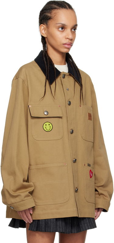 Jakna Andersson Bell Andersson Bell Cotton Chore Jacket Rjava | awa678m, 1