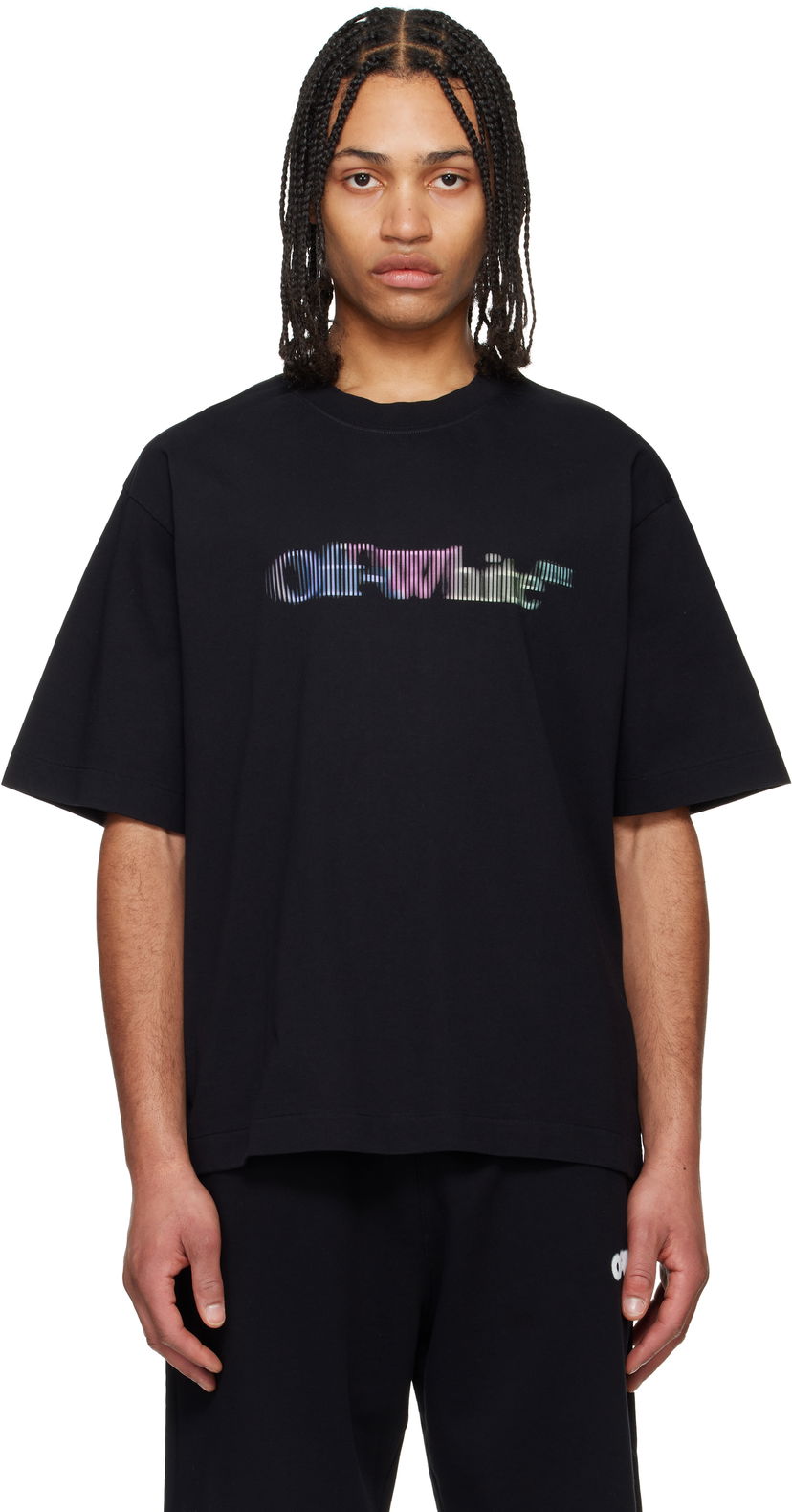 Majica Off-White Off-White Skate Short Sleeve T-Shirt Črna | OMAA120S25JER00M1084