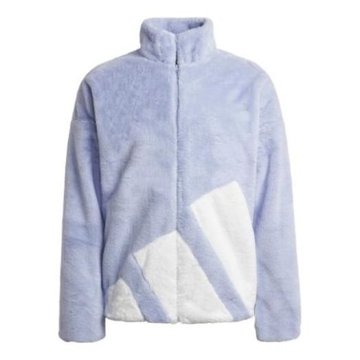 Bomber jakna adidas Originals Contrasting Colors Large Logo Jacket Modra | HI1201