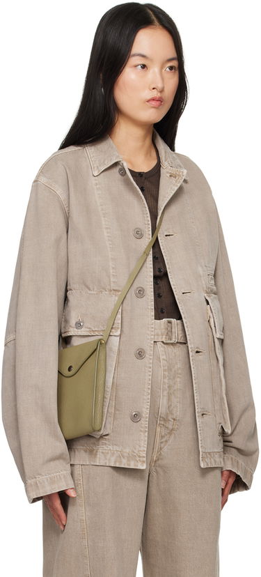 Jakna LEMAIRE Lemaire Boxy Denim Jacket Bež | OW306 LD1017, 1