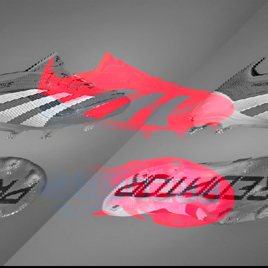 Superge in čevlji adidas Performance Predator Elite Firm Ground Rdeča | ID3882, 0