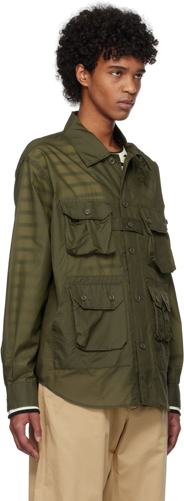 Srajce Engineered Garments Engineered Garments Explorer Overshirt Zelena | 25S1D037, 1
