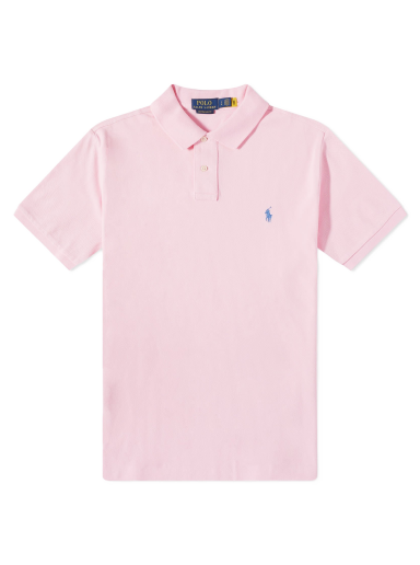 Polo majica Polo by Ralph Lauren Custom Slim Fit Polo Carmel Pink Roza | 710782592033