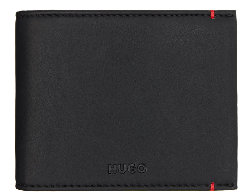 Denarnica BOSS Hugo Faux-Leather Wallet Črna | 50542032