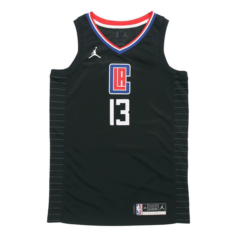Dres Jordan Jordan NBA Fan Edition Los Angeles Clippers Jersey George #13 Črna | CV9480-012