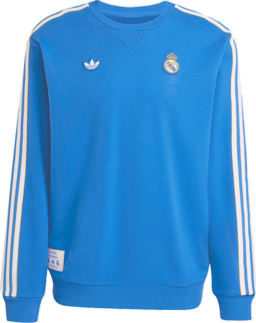 Pulover adidas Originals adidas Originals Real Madrid Icon Sweatshirt Modra | jn3066