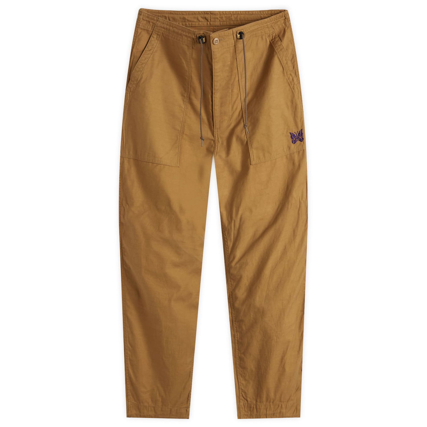 Cargo hlače Needles Fatigue String Pant Rjava | PU240-MOCHA, 0