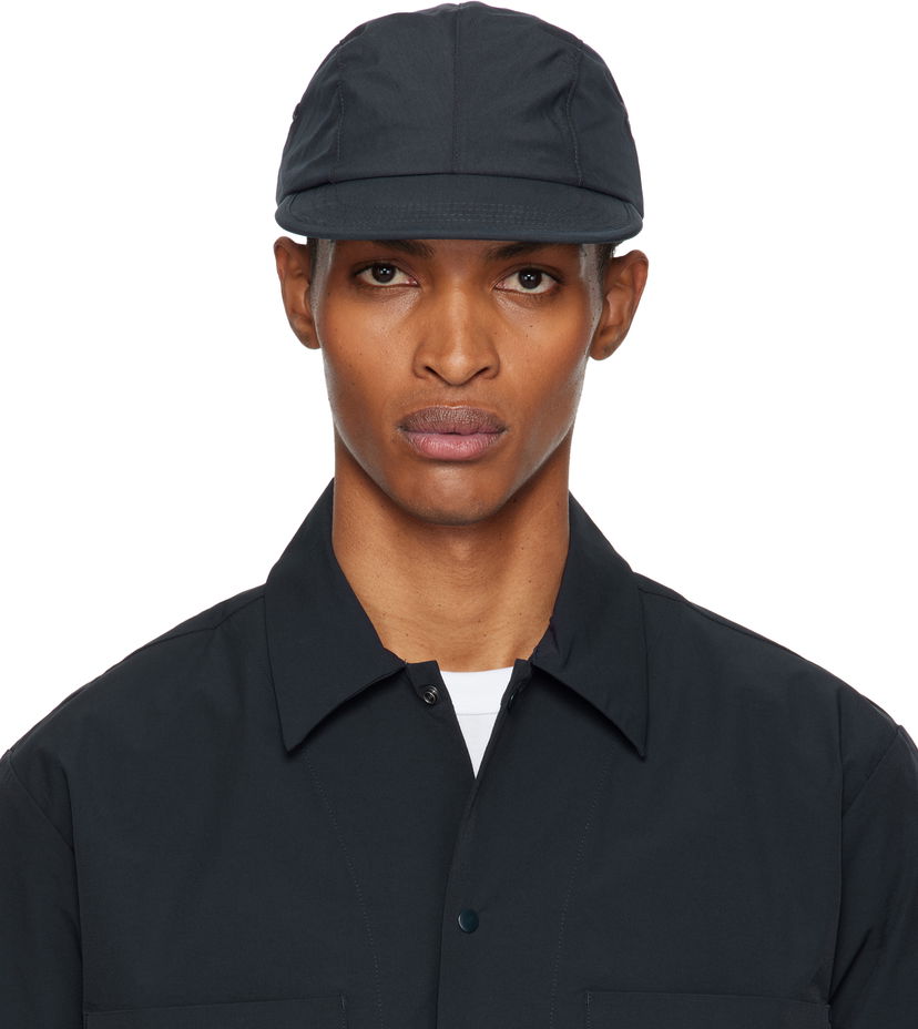 Kapa NORSE PROJECTS Norse Projects 4-Panel Tech Poplin Cap Črna | N80-0150