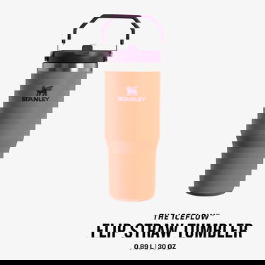 Steklenica za pitje Stanley IceFlow Flip Straw Tumbler 890ml Oranžna | 10-09993-314, 2