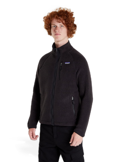 Pulover Patagonia Retro Pile Jacket Črna | 22801 BLK