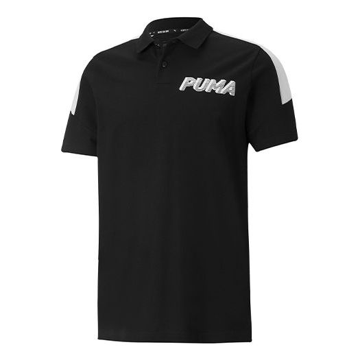 Polo majica Puma Modern Sports Logo Polo Shirt Črna | 845913-01