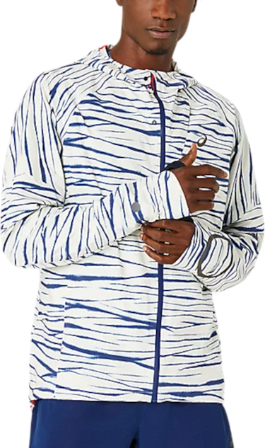 Jakna Asics METARUN SHIBORI WATERPROOF JACKET Bela | 2011d124-200, 0