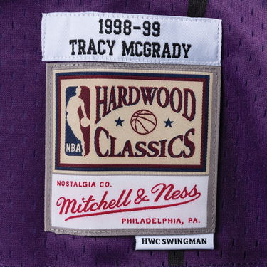 Dres Mitchell & Ness NBA Swingman Jersey Toronto Raptors Tracy McGrady Lila | SMJYGS18215-TRAPURP98TMC, 3