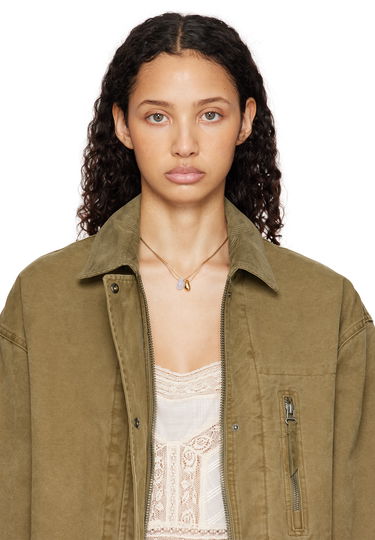 Ogrlica ISABEL MARANT Isabel Marant Imala Double-Strand Pendant Necklace Kovinski | RC0061FA-C1B21B, 1
