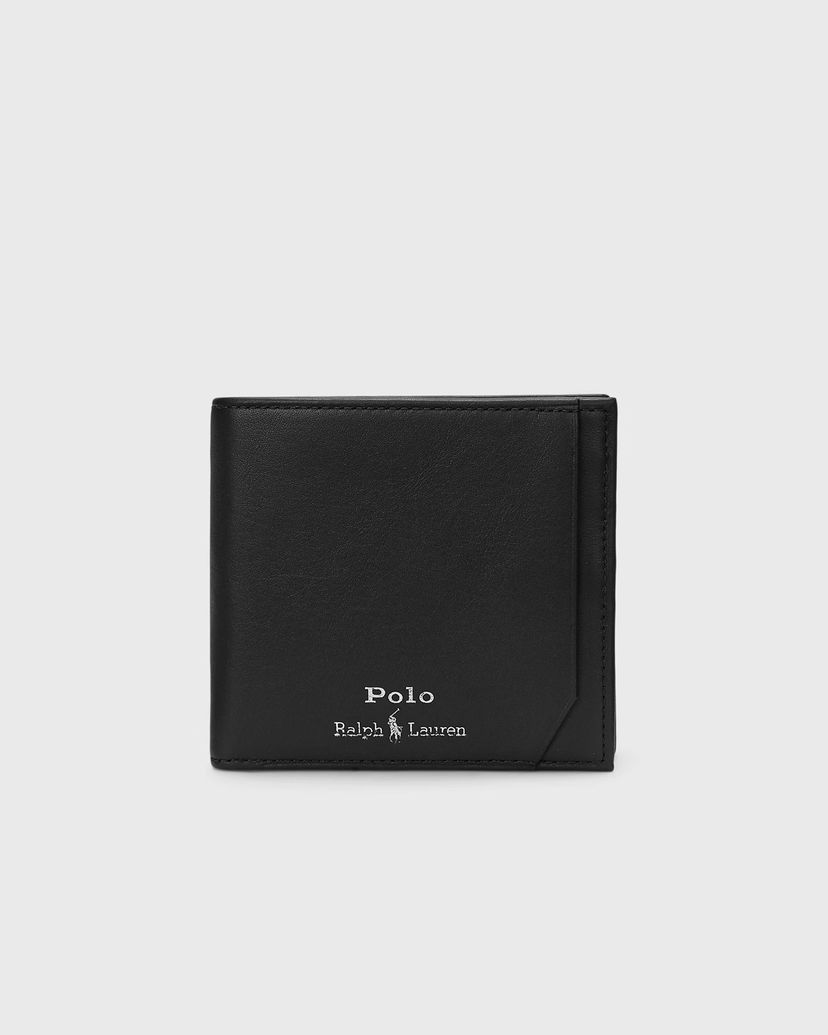 Denarnica Polo by Ralph Lauren Polo Ralph Lauren Leather Billfold Wallet Črna | 405963229001