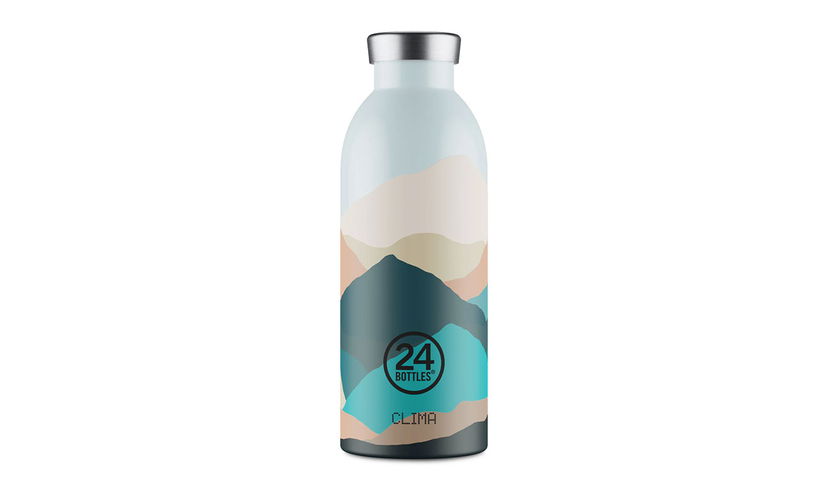 Steklenica za pitje 24Bottles New Clima Bottle Mountains 500 ml Večbarvna | CB_050_1857