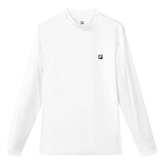 Majica FILA Athletics Series Slim Fit Long Sleeve Shirt Bela | A11M125201F-WT