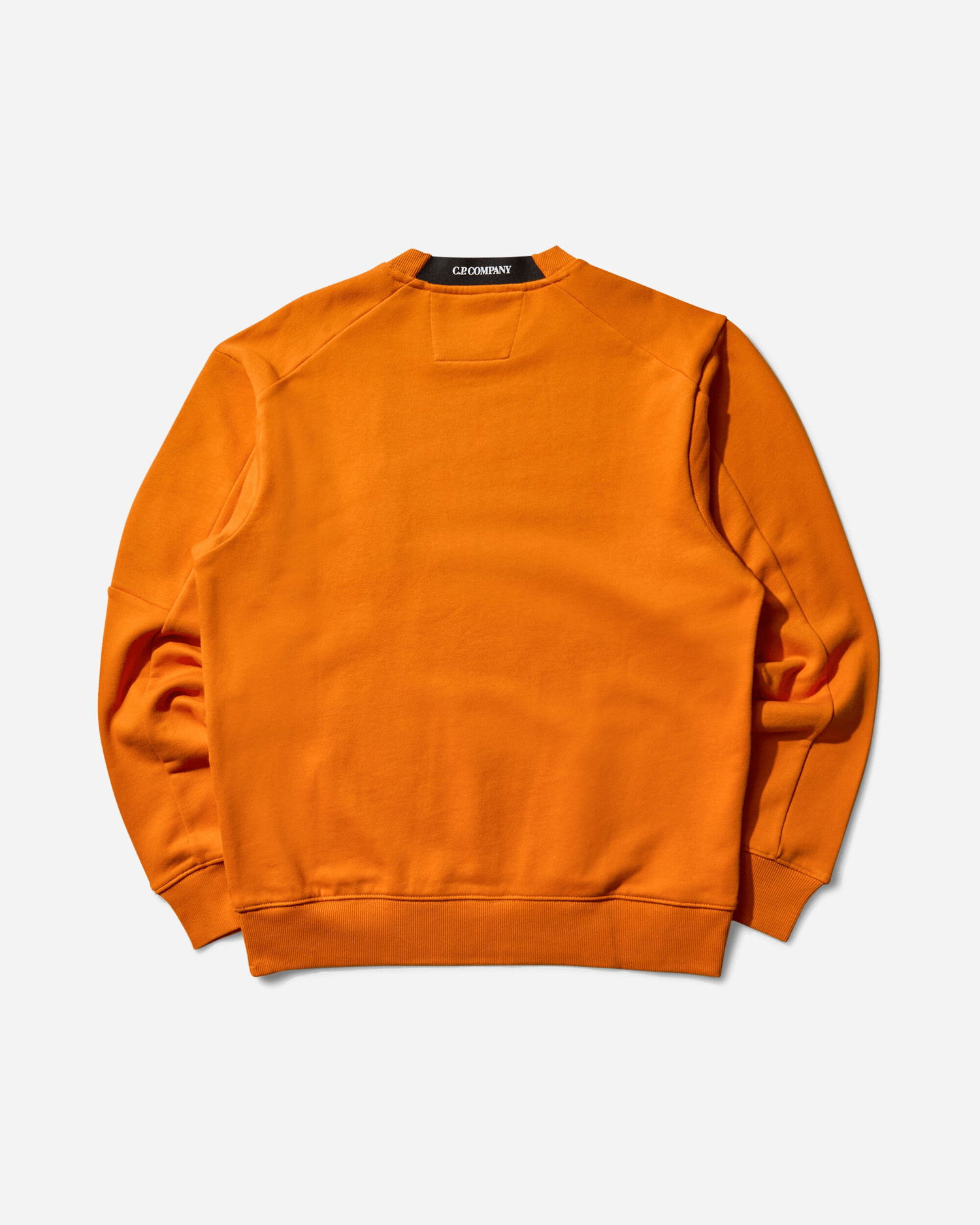 Pulover C.P. Company Diagonal Raised Fleece Crewneck Sweatshirt Oranžna | 19CMSS713A-005086W 434, 0